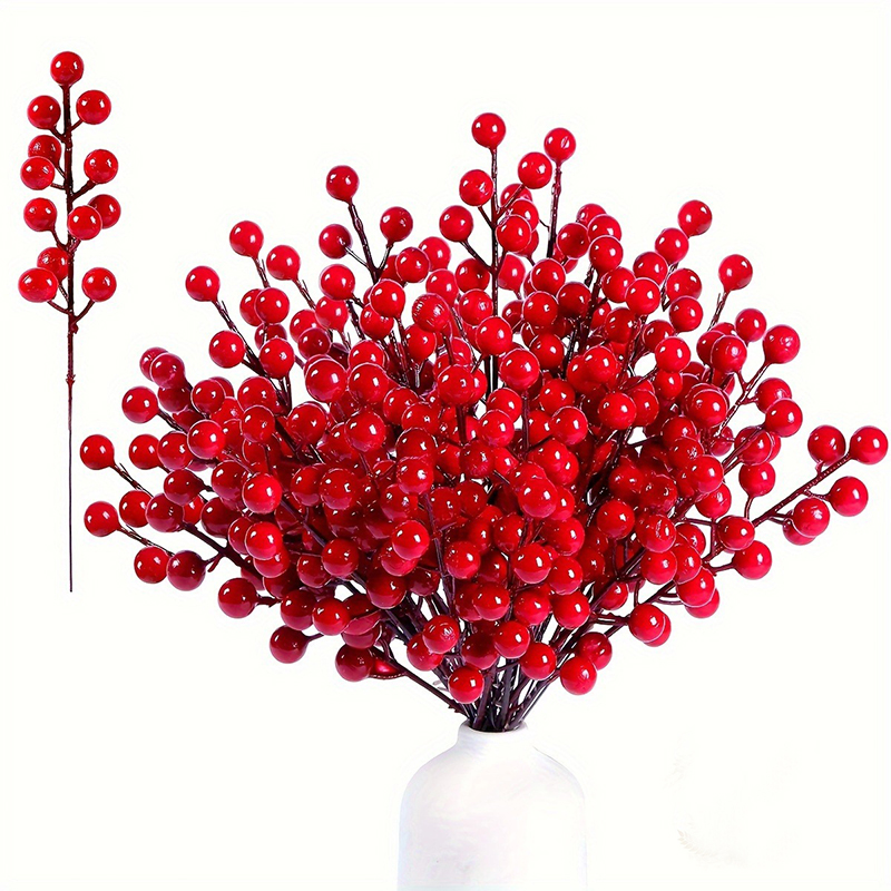 5/10/20Pcs Artificial Red Berr - Florist Supply Bulk review and price