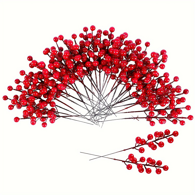 5/10/20Pcs Artificial Red Berr - Florist Supply Bulk review and price