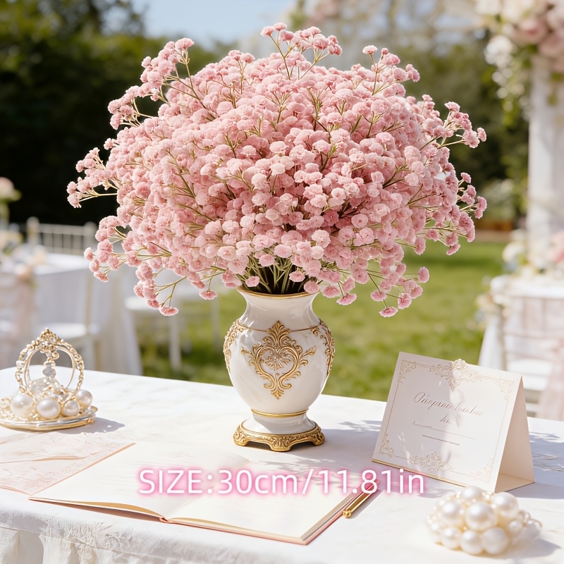 130-Stem Pink Gypsophila Artif - Florist Supply Bulk review and price